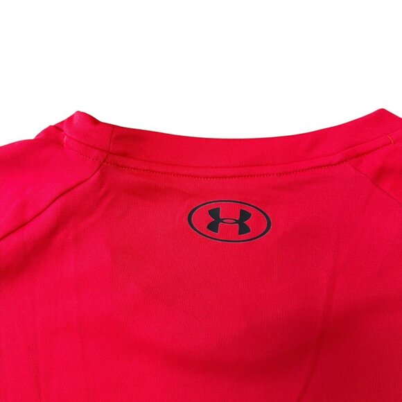 Under Armour Performance Tshirt Mens 3XL Loose Fit Gym Training Running Red - Picture 4 of 6
